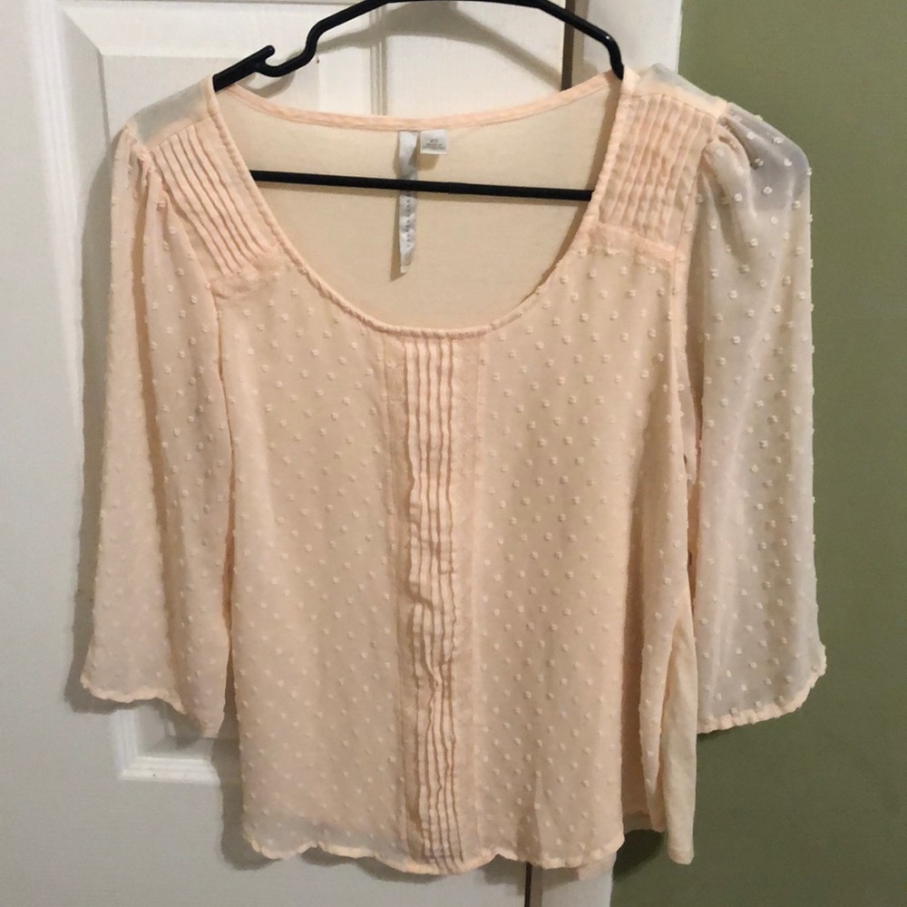 3 quarter sleeve top